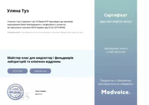 Туз Ульяна Романовна